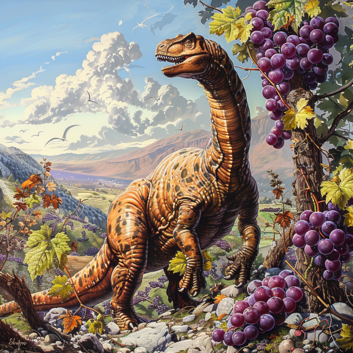Динозавры и распространение винограда